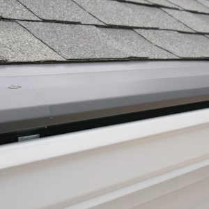 Leaflock gutters installed