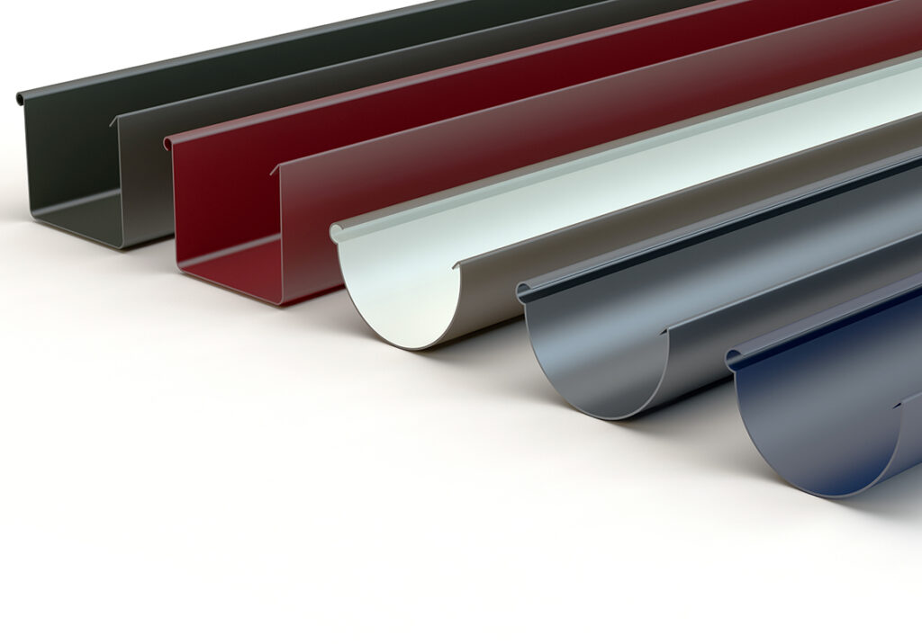 rain gutters for my home color options